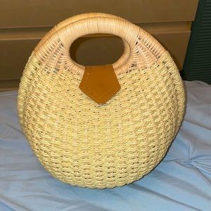 Wicker purse